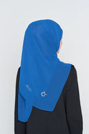 text -- georgette classic blue