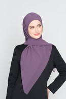 Buy 1 Free 1 (Pick 2 Colours) | easy stretch GEORGETTE large square with italian hem
