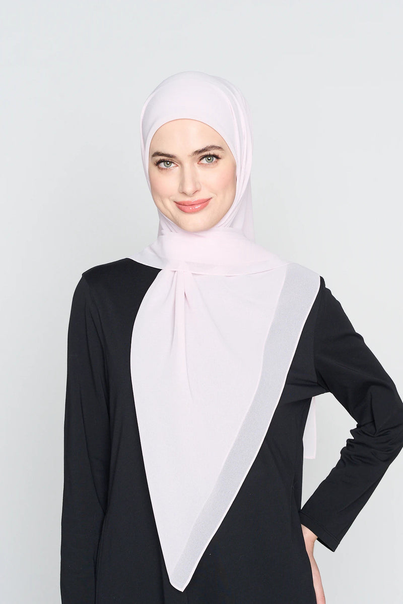 text -- georgette blush
