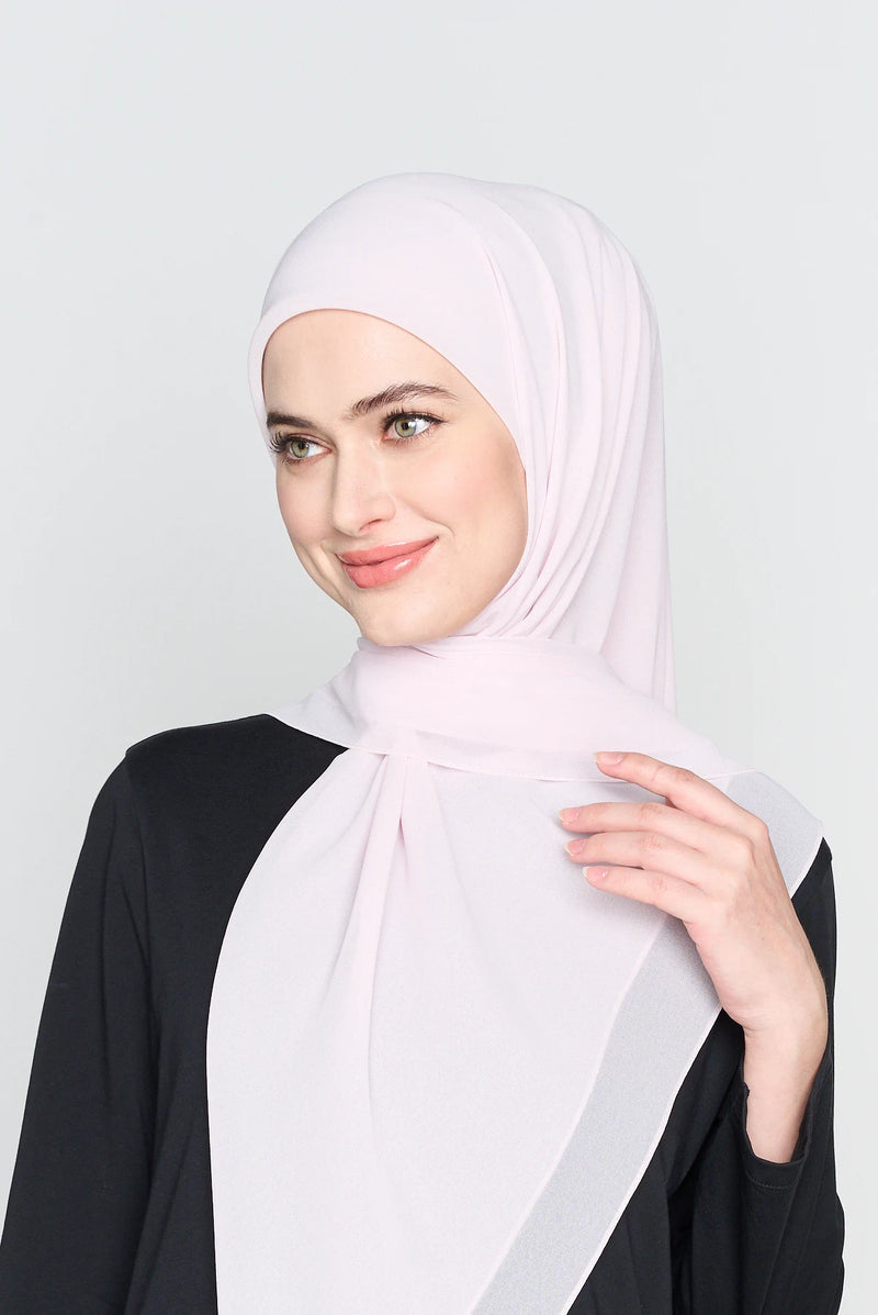 text -- georgette blush