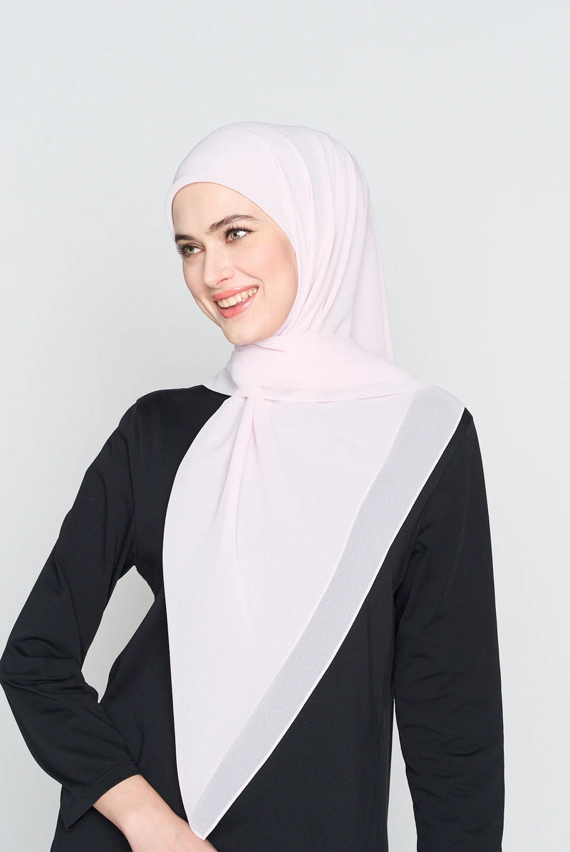 text -- georgette blush
