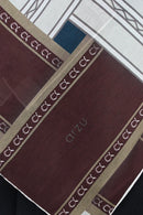text -- logo deep red ivory