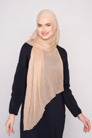 text -- chiffon silk sand