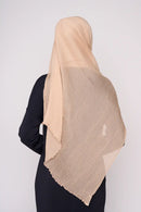 text -- chiffon silk sand