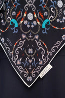text -- paisley sophisticated black