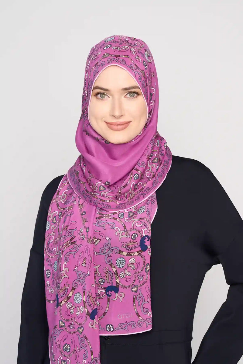 text -- paisley peony