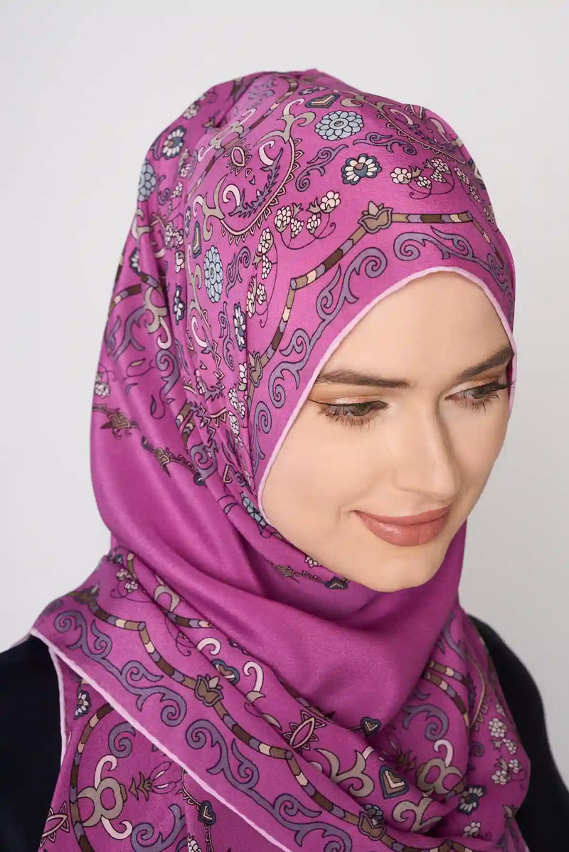 text -- paisley peony