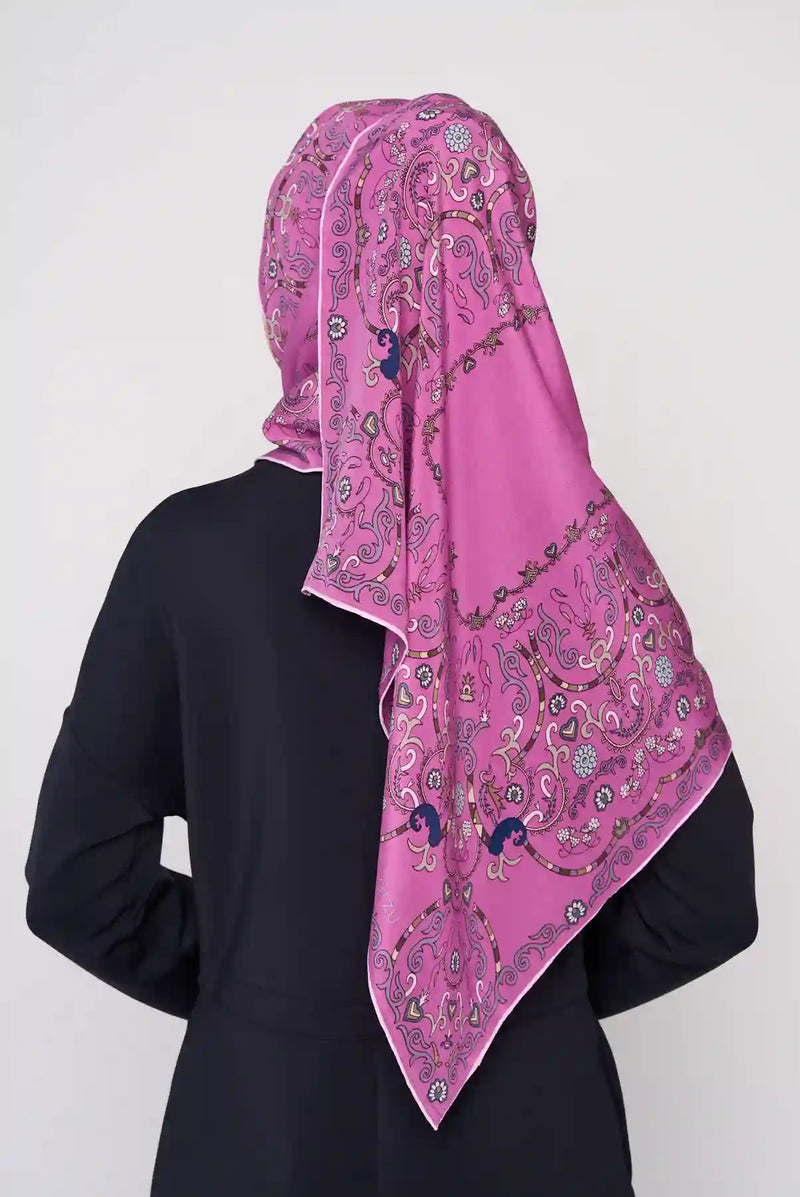 text -- paisley peony