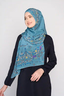 text -- paisley calm teal