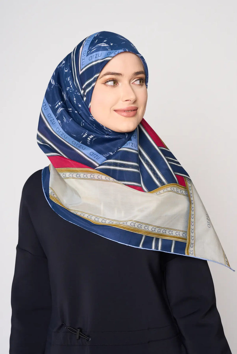 text -- floating navy red
