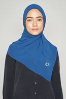text -- georgette classic blue