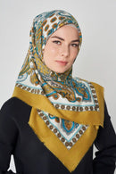 text -- paisley gold