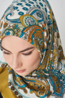 text -- paisley gold