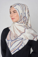 text -- abstract floral white