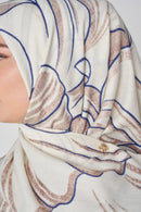 text -- abstract floral white