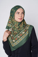 text -- classic paisley green