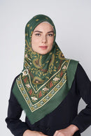 text -- classic paisley green