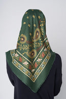 text -- classic paisley green