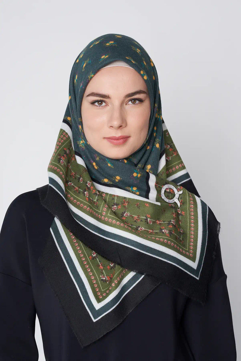 text -- blossom matrix green