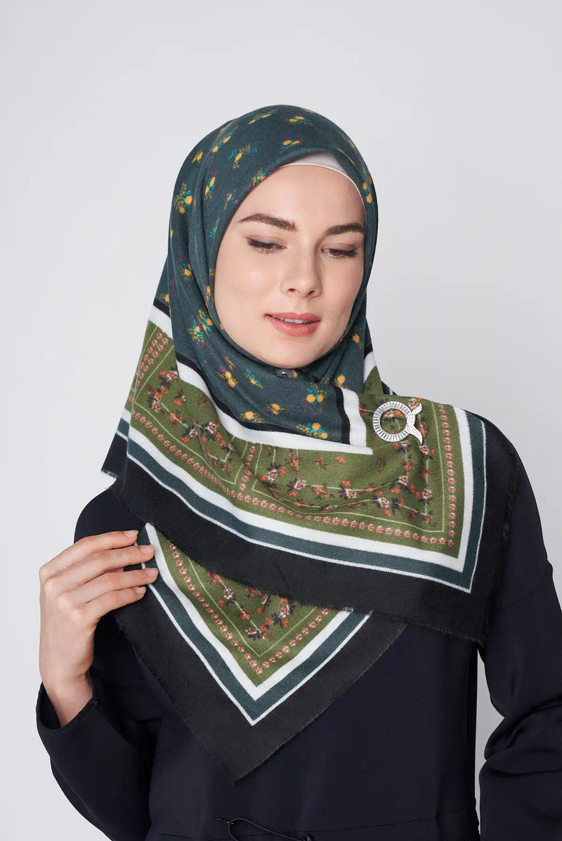 text -- blossom matrix green