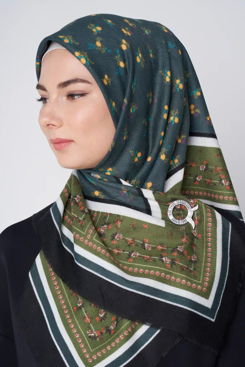 text -- blossom matrix green