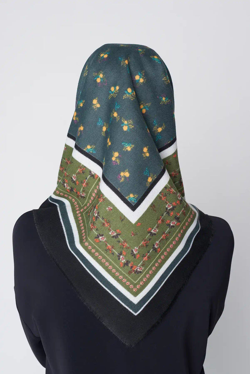 text -- blossom matrix green