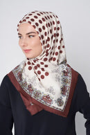 text -- majestic polka maroon