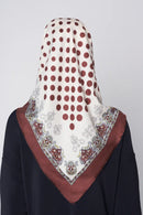 text -- majestic polka maroon