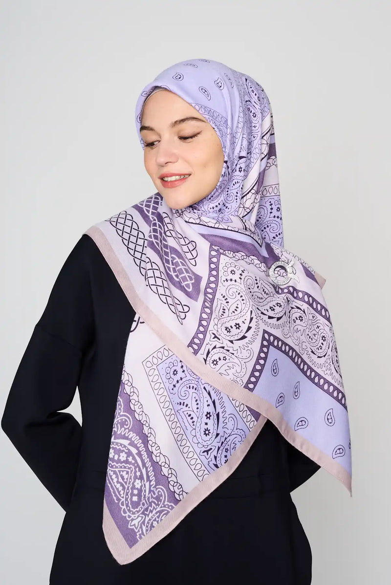 text -- paisley purple hues