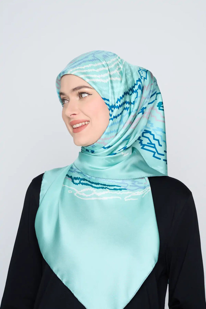 text -- limited edition mint aqua