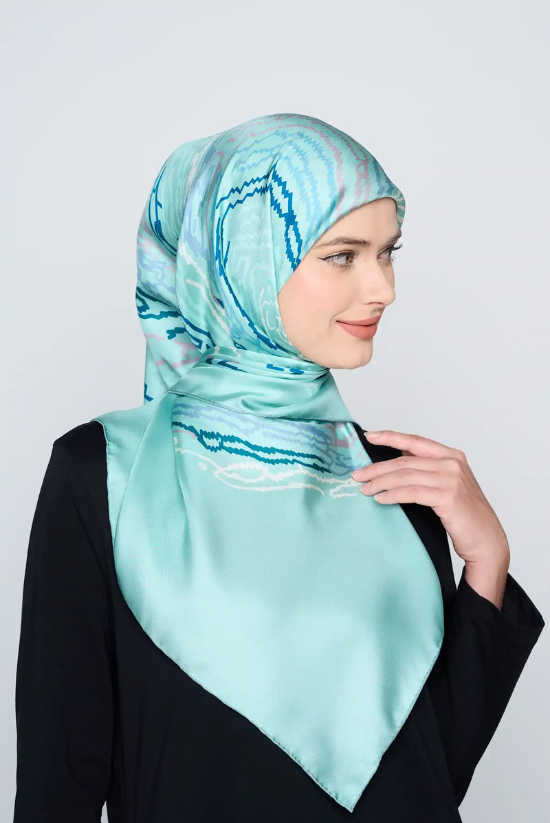 text -- limited edition mint aqua