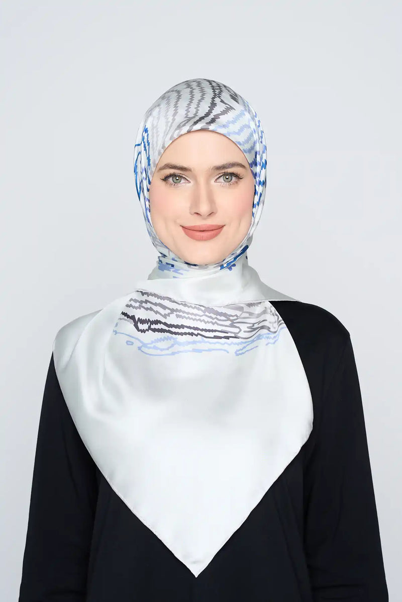text -- limited edition white blue