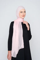 text -- chiffon silk blush