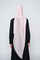 text -- chiffon silk blush