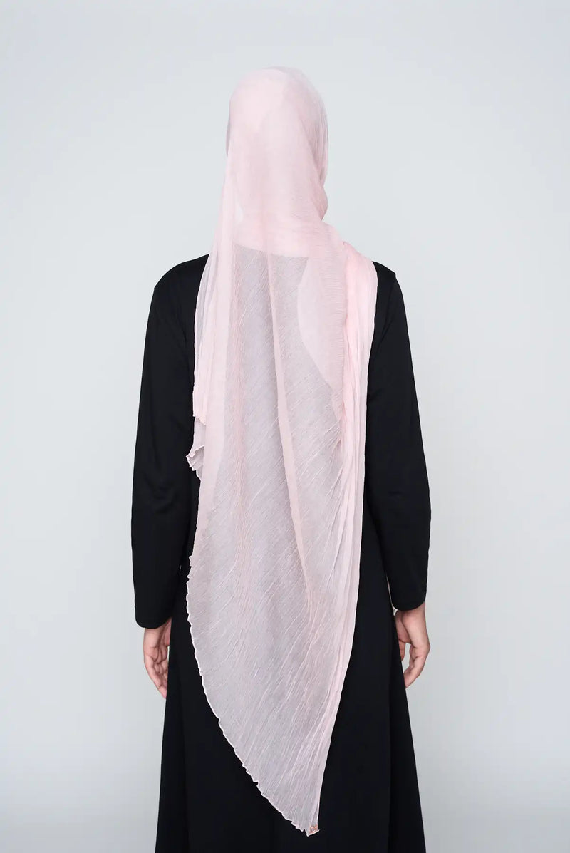 text -- chiffon silk blush