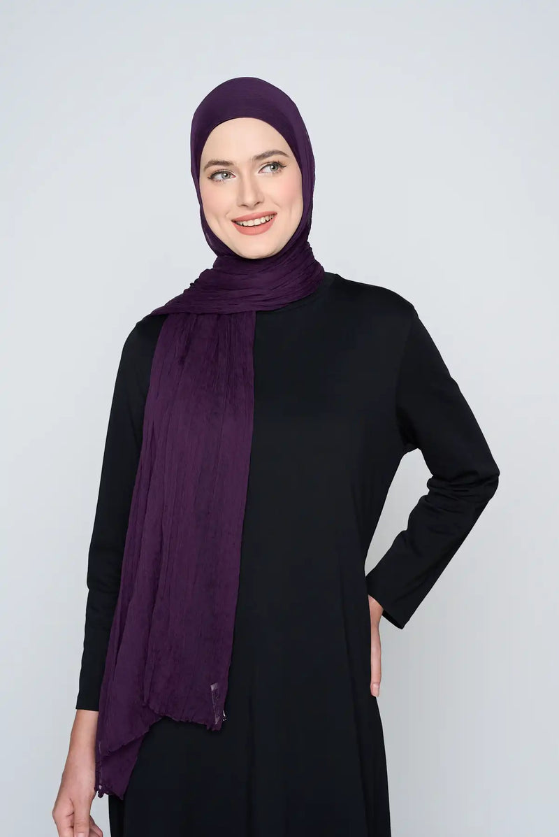 text -- chiffon silk raisin