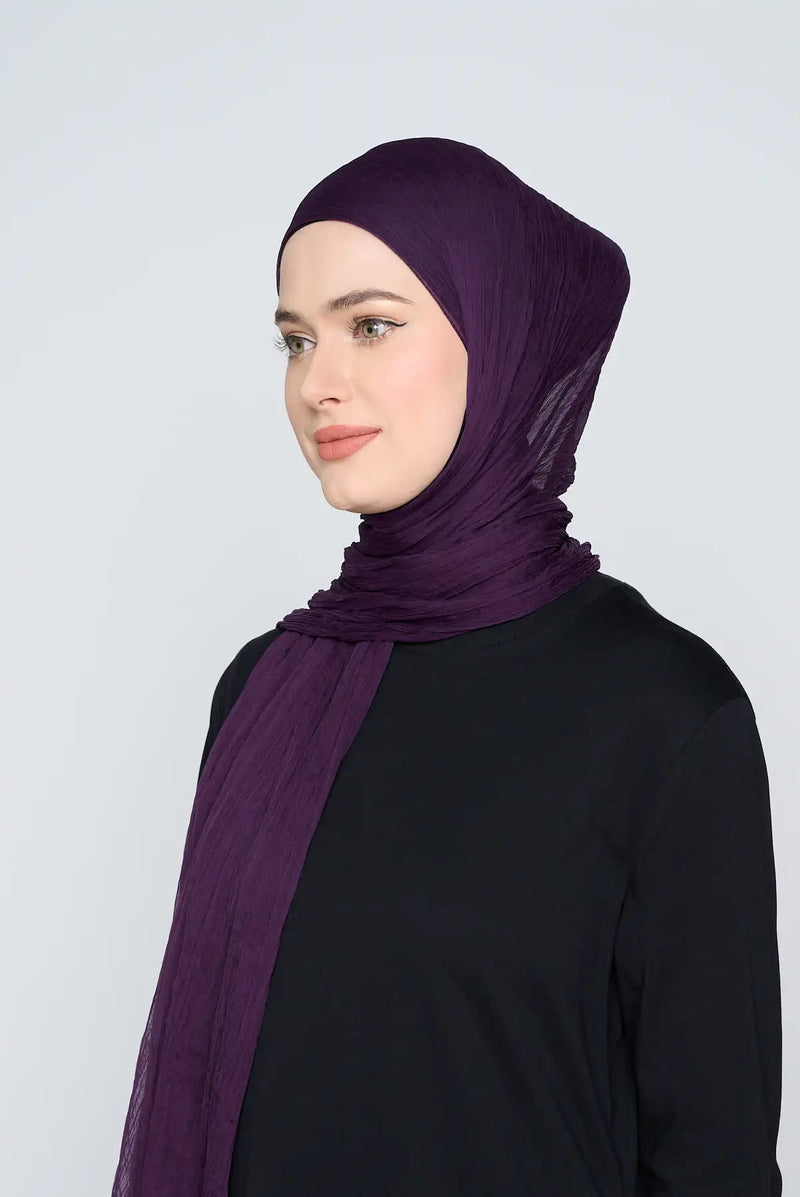 text -- chiffon silk raisin