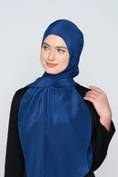 text -- lustre navy blue