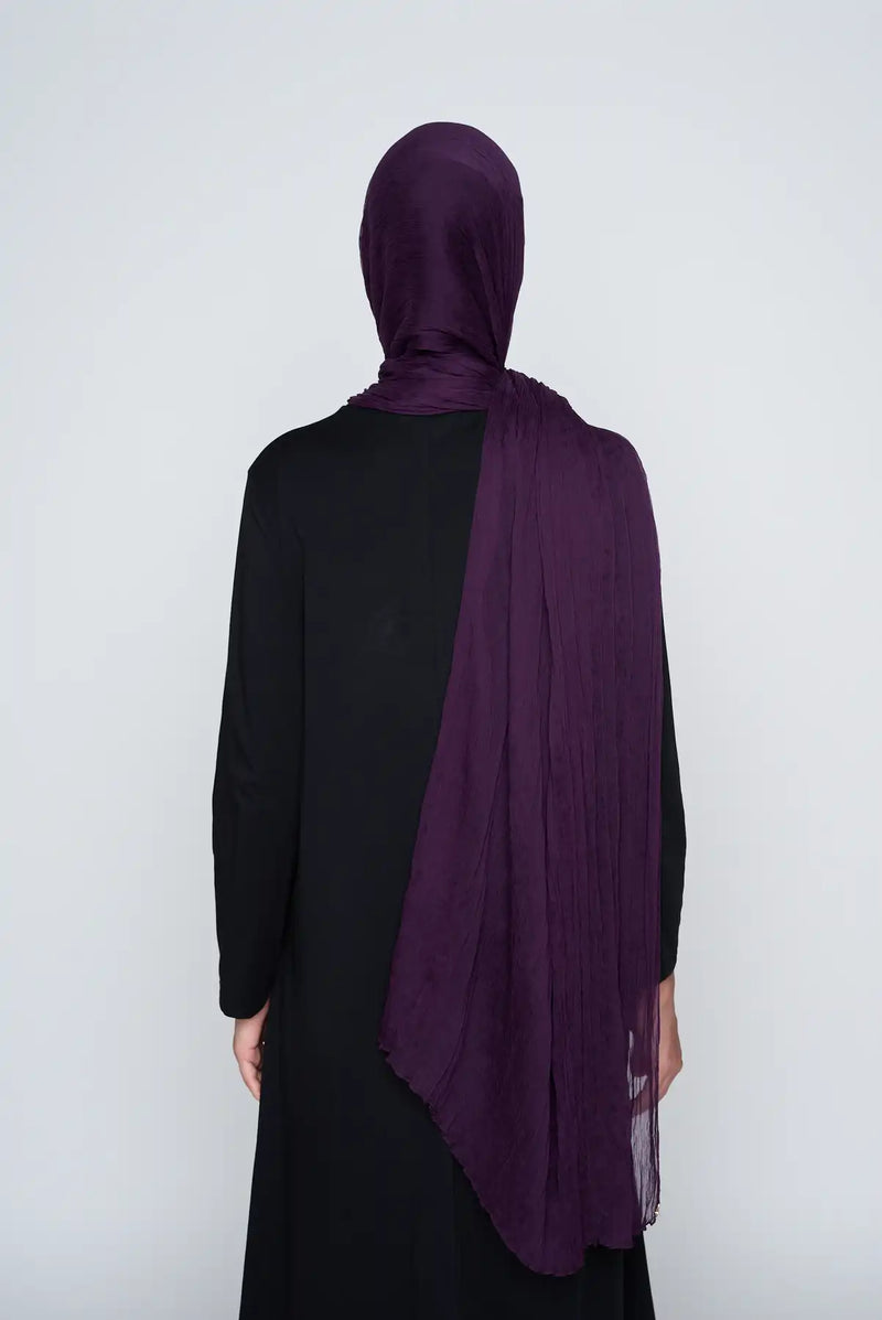 text -- chiffon silk raisin