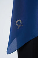 text -- lustre navy blue