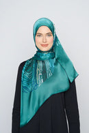 thumbprint scarf SERIOUSLY SATIN SILK
