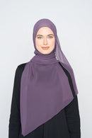 text -- crepe silk soft grape