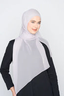 text -- crepe silk silken lilac