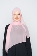 text -- crepe silk soft petal