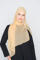 text -- crepe silk gold