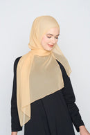 text -- crepe silk gold