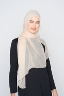 text -- crepe silk sand