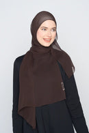 text -- crepe silk cocoa dust