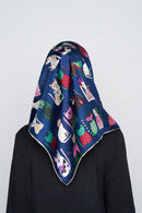 text -- cats navy blue