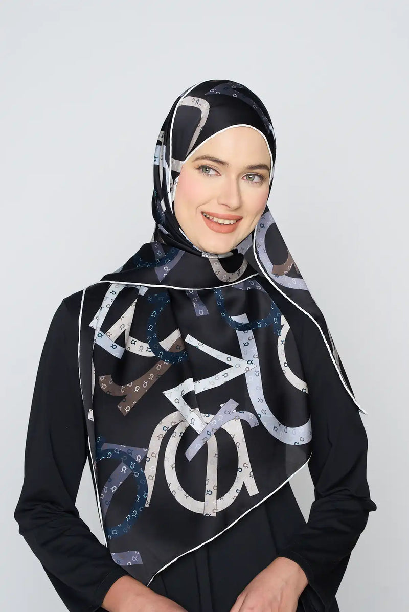 text -- signature sophisticated black
